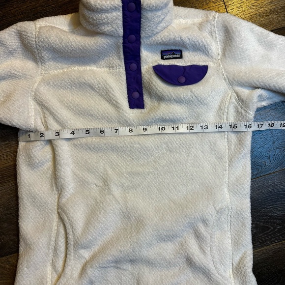 Patagonia girls synchilla winter warm thermal fleece pullover - Picture 6 of 8